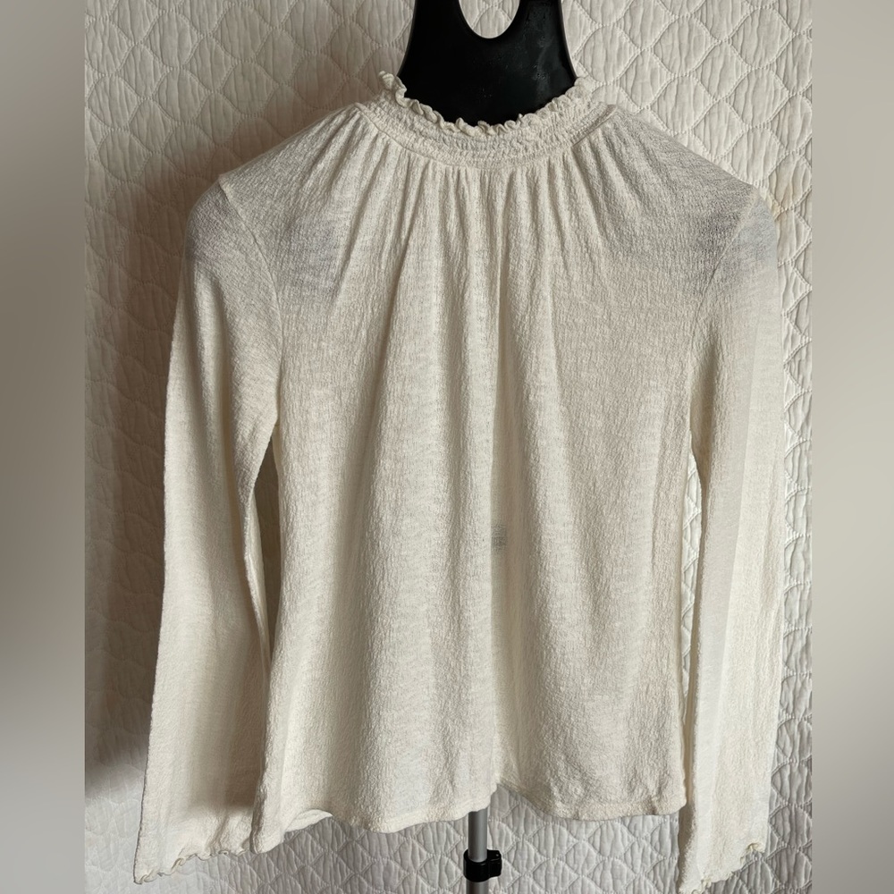 Size Small ivory top by Madewell